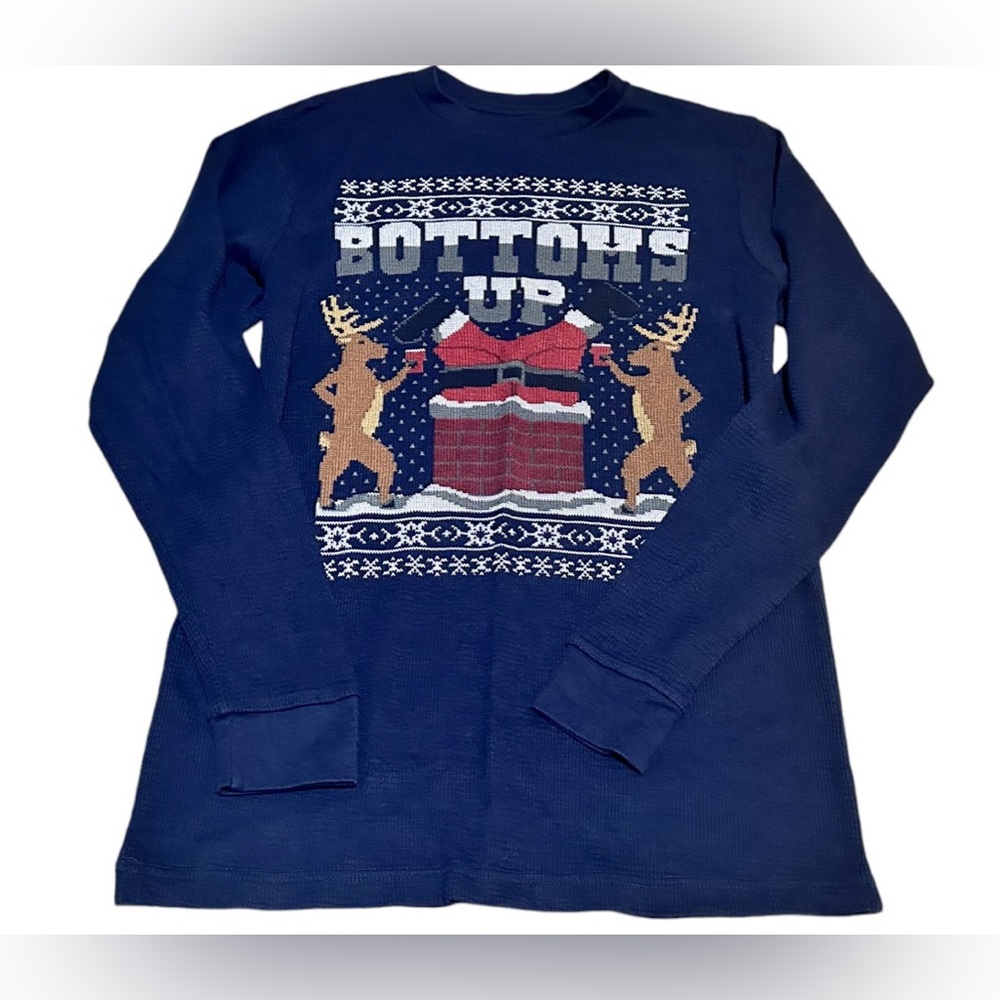 Ugly sweater long sleeve shirt. Size men’s medium.